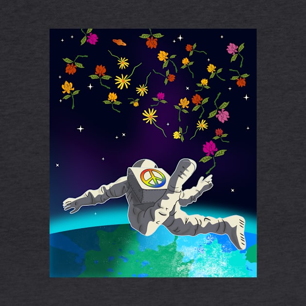 Flower Astronaut by Dragonbudgie